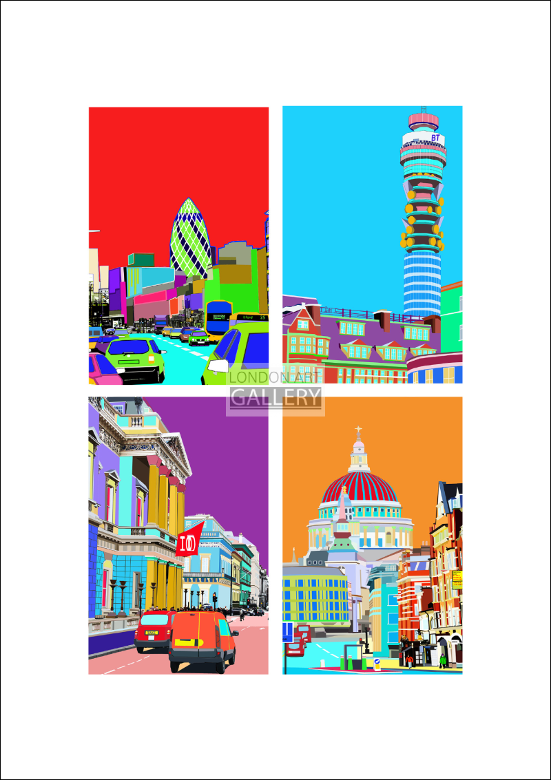 Whitechappel Rd - Euston Rd - Whitehall - Strand